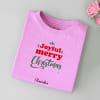 Gift Personalized Christmas T-shirt for Women - Lilac