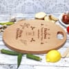 Gift Personalized Christmas Wooden Chopping Board