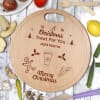 Personalized Christmas Wooden Chopping Board Online