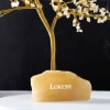 Gift Personalized Citrine Gemstone Tree For Confidence - 500 Chips