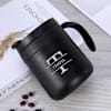 Buy Personalized Classy Black Coffee Flask