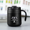 Personalized Classy Black Coffee Flask Online
