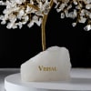 Gift Personalized Clear Quartz Gemstone Tree For Immunity - 500 Chips