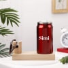 Gift Personalized Coke Can With Eyeglasses Stand