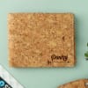 Buy Personalized Cork Wallet And Keychain