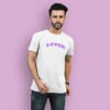 Personalized Cotton Tee for Men - White Online