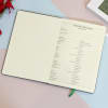 Buy Personalized Cotton Zipper Notebook For Dad