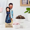 Gift Personalized Couple Caricature Hamper