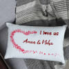 Gift Personalized Couple Love Canvas Pillow