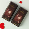 Gift Personalized Couple Teddy with Fabelle Chocolates