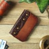 Buy Personalized Croc Embossed Leather Card Holder