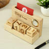 Gift Personalized Desk Organizer with Calendar