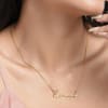 Shop Personalized Diamond Signature Pendant Necklace