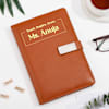 Buy Personalized Diary And Pen Combo For Teacher's Day