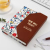 Buy Personalized Diary & Chocolate Gift Set