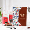 Personalized Diary & Chocolate Gift Set Online