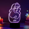 Gift Personalized Disney Ariel LED Lamp