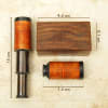 Gift Personalized Diwali Antique Telescope in Wooden Box