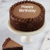 Personalized Double Chocolate Cake Online