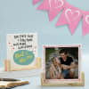 Gift Personalized Double Side Frame Hamper
