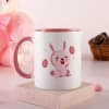 Personalized Easter Bunny Coffee Mug - Pink Online
