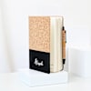 Gift Personalized Eco-Cork Notebook And Pen Combo