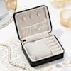 Shop Personalized Elegant Black Jewellery Organizer