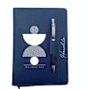 Gift Personalized Elegant Blue Diary And Pen Gift Combo For Her