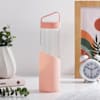 Shop Personalized Elegant Glass Bottle - Pink