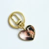 Buy Personalized Endearing Heart-Shaped Gold Keychain
