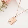 Buy Personalized Envelope Pendant Gift Combo For Mom