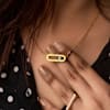 Gift Personalized Eternal Zirconia Pendant Necklace