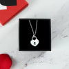 Gift Personalized Explosion Box with Heart Lock Pendant