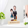 Gift Personalized Father and Daughter Caricature