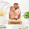 Personalized Father And Daughter Caricature Online