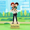 Personalized Father and Son Caricature Online