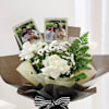 Shop Personalized Father's Day Fridge Magnets Bouquet And Cake