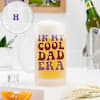 Personalized Father's Day Frosted Beer Mug Online
