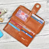 Personalized Faux Leather Money & Card Women's Wallet Online