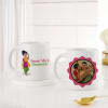 Gift Personalized Favourite Saas-Bahu Duo Mug Arrangement