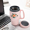 Buy Personalized Floral Coffee Flask
