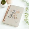 Buy Personalized Focus On Your Goals Diary
