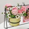 Shop Personalized Forever Together Swinging Metal Planter