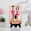 Personalized Forever Us Valentine's Day Caricature Online