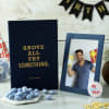 Personalized Frame and Notebook Birthday Set For Men Online