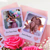 Buy Personalized Fridge Magnets Bouquet With Red Velvet Cake