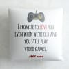 Gift Personalized Gamer Love Cushion