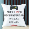 Personalized Gamer Love Cushion Online