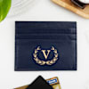 Shop Personalized Genuine Leather Wallet Combo For Men - Blue