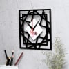 Gift Personalized Geometric Clock For Sister